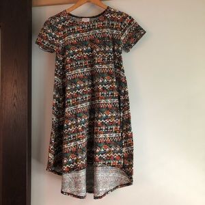 Lularoe High Low Dress - Aztec Print